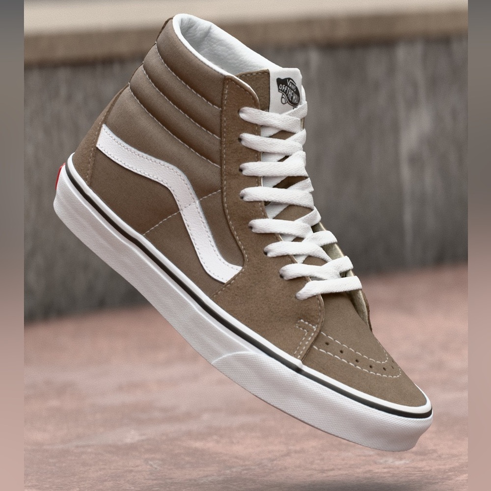 VANS Sk8-Hi Color Theory Walnut Shoes Men's Size 9